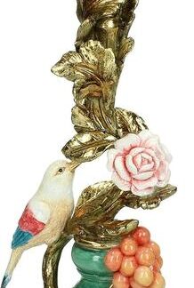 Candlestick Bird Gold - Large - 28,5 cm