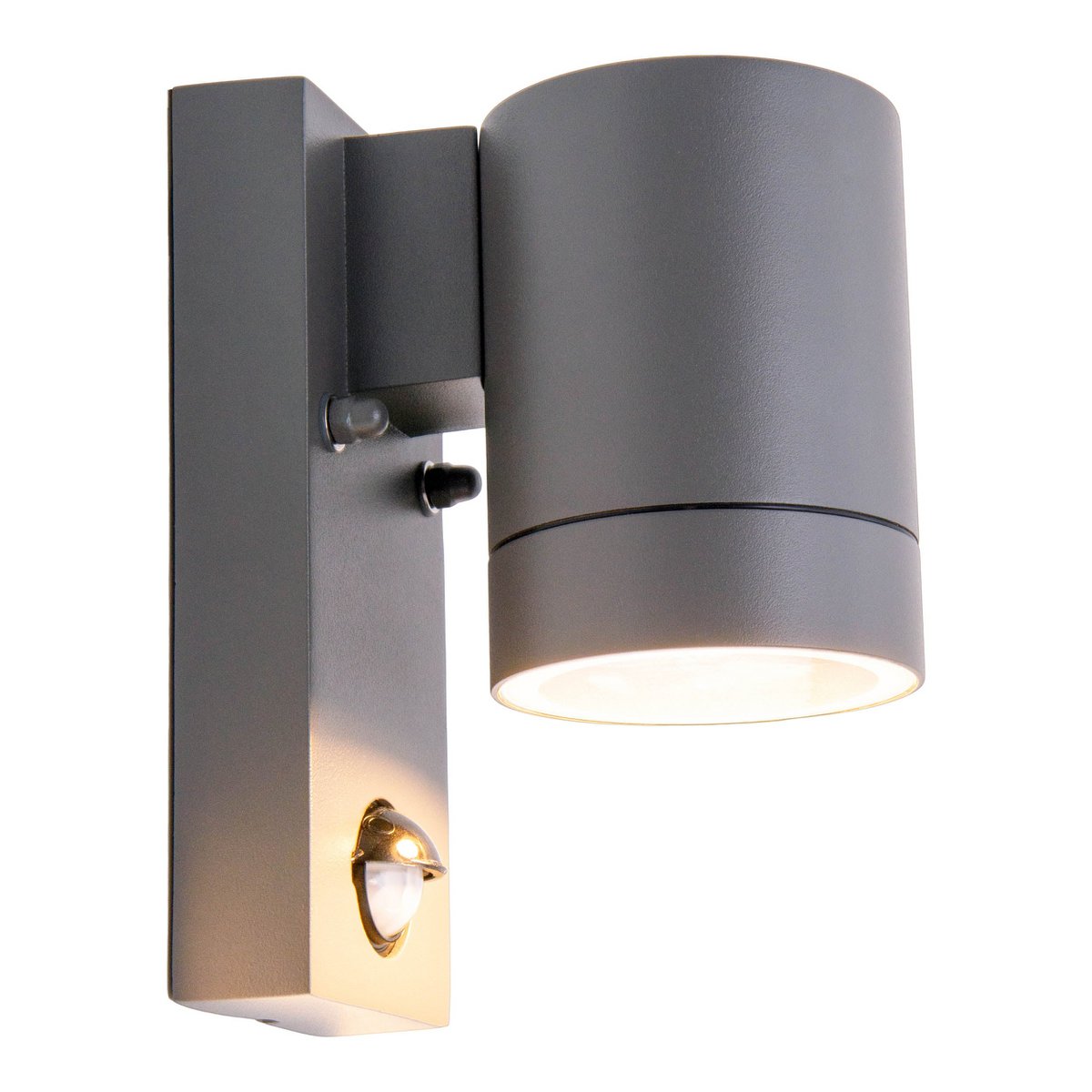 Buiten Wall Lamp "Romb" met bewegingsdetector, antraciet -gekleurd aluminium, timer, veranderbare lamp, 7 x 12,5 x 16,4 cm - Afbeelding 11