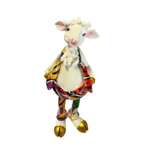 Polyresin schapenjongen met pak